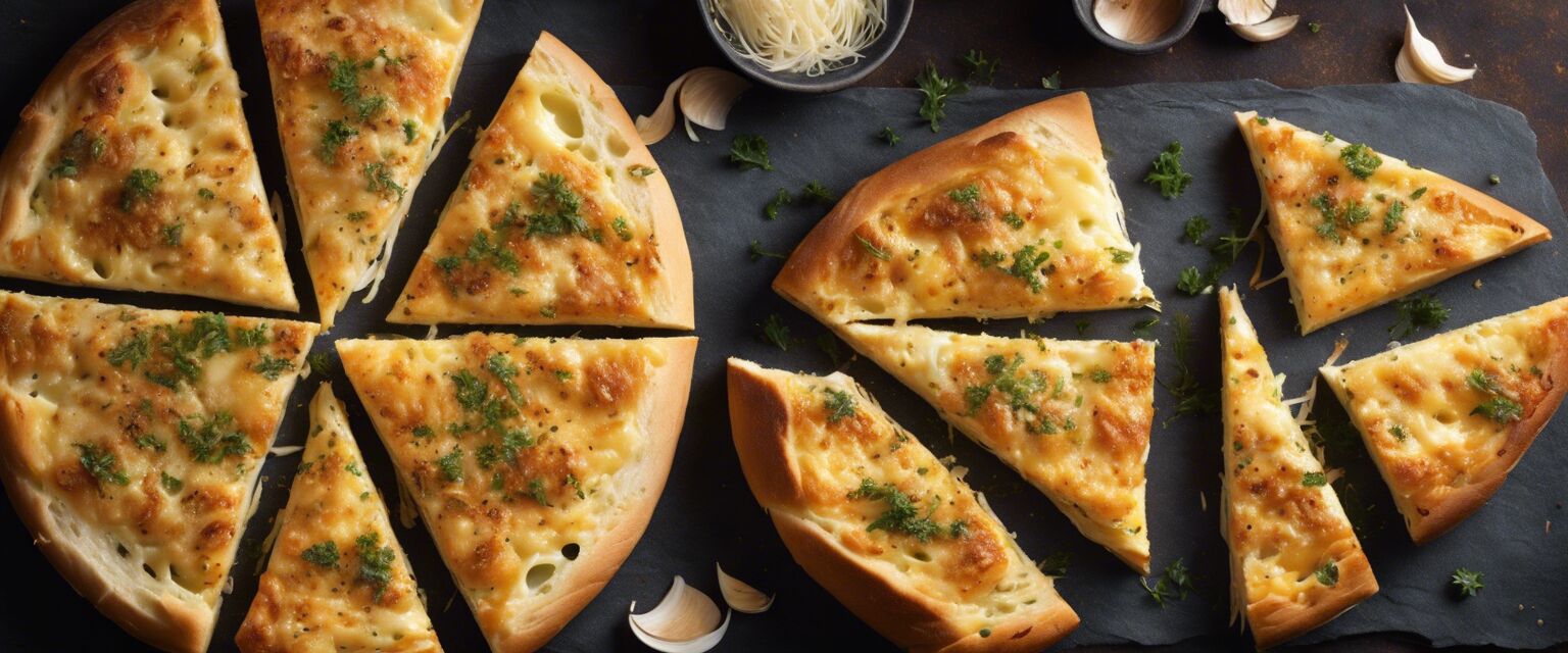 Cheesy garlic bread